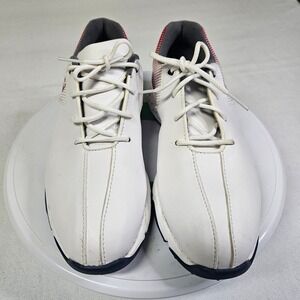 FootJoy SuperLites XP 45014 Golf Shoes White Red Spikeless  Mens Size 5 M